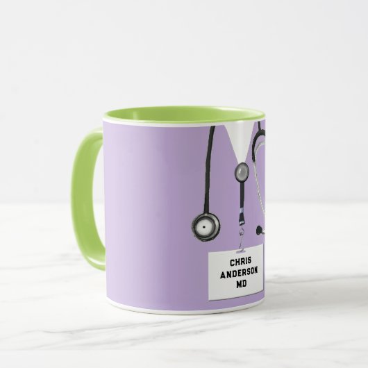 Gepersonaliseerde Doctor Gift Mok (Voorkant links)