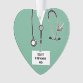 Gepersonaliseerde Doctor Gift Ornament (voorkant)