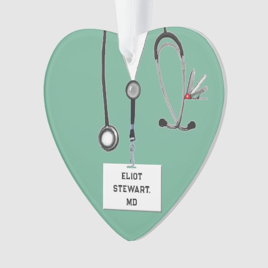 Gepersonaliseerde Doctor Gift Ornament (voorkant)