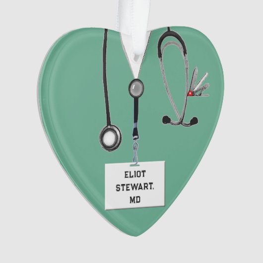 Gepersonaliseerde Doctor Gift Ornament (voorkant)