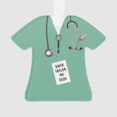 Gepersonaliseerde Doctor Gift Ornament (voorkant)
