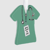 Gepersonaliseerde Doctor Gift Ornament (voorkant)
