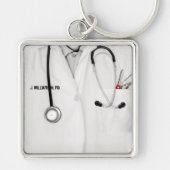 Gepersonaliseerde Doctor Gift Sleutelhanger (Voorkant)