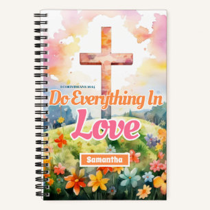 Gepersonaliseerde Doe Alles In Liefdesdagboek Notitieboek