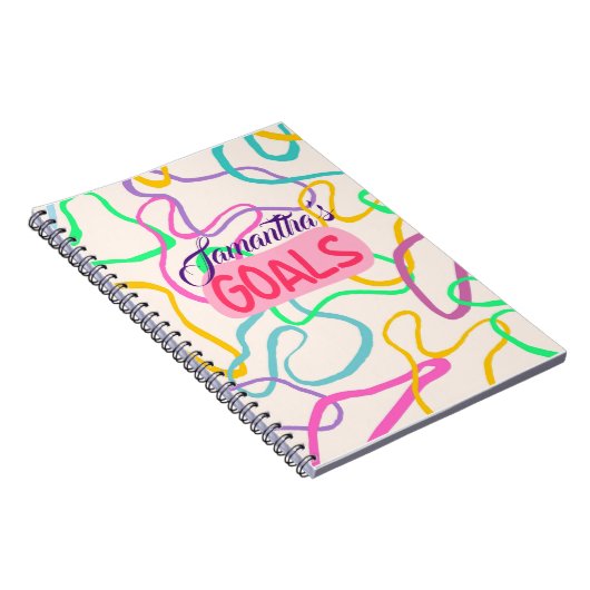 Gepersonaliseerde doelen Journal Notitieboek (Rechterzijde)