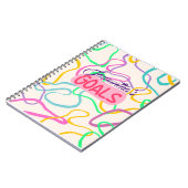 Gepersonaliseerde doelen Journal Notitieboek (Linkerzijde)