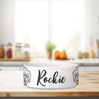 Gepersonaliseerde Dog Bowl - Custom Pet Bowl met n Voerbakje