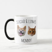 Gepersonaliseerde Dog Cat Face Mok, Mok cadeau voo (Links)