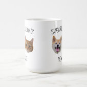 Gepersonaliseerde Dog Cat Face Mok, Mok cadeau voo (Center)