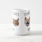 Gepersonaliseerde Dog Cat Face Mok, Mok cadeau voo (Midden)
