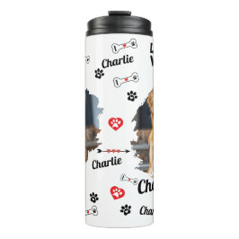 Gepersonaliseerde Dog Memorial Keepsakes | huisdie Thermosbeker