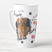 Gepersonaliseerde Dog Memorial Keepsakes | Mok voo (Linkerhoek)