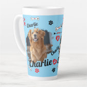 Gepersonaliseerde Dog Memorial Keepsakes | Mok voo (Linkerhoek)