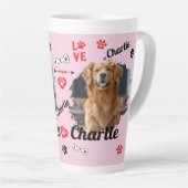 Gepersonaliseerde Dog Memorial Keepsakes | Mok voo (Rechterhoek)