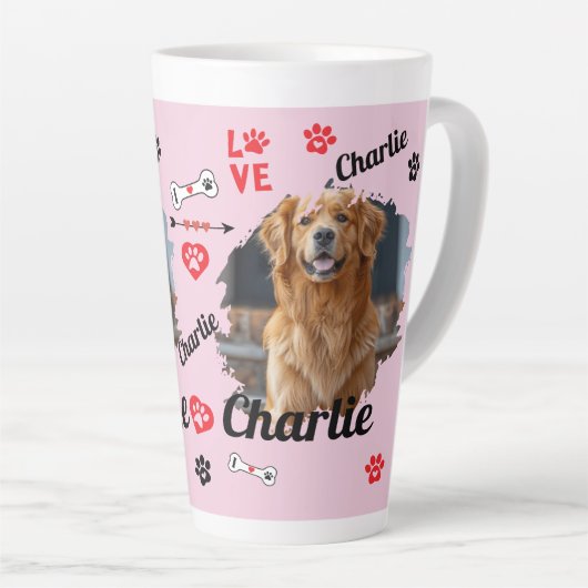 Gepersonaliseerde Dog Memorial Keepsakes | Mok voo (Rechterhoek)