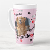 Gepersonaliseerde Dog Memorial Keepsakes | Mok voo (Linkerhoek)