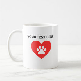 Gepersonaliseerde Dog Pet Lover Eigenaar Mok