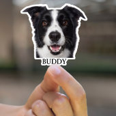 Gepersonaliseerde Dog Photo Sticker Custom Dog Sti