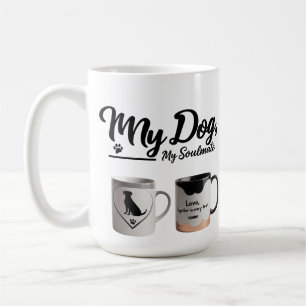 Gepersonaliseerde Dog Soulmate Mok – Custom Name G