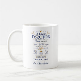 Gepersonaliseerde Dokter Bedankcadeaus Koffiemok