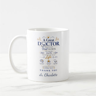 Gepersonaliseerde Dokter Bedankcadeaus Koffiemok