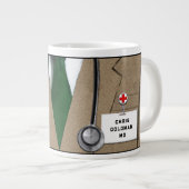 Gepersonaliseerde Dokter Grote Koffiekop (Voorkant rechts)