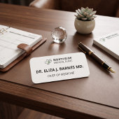 Gepersonaliseerde Doktersnaam & Referenties Magnet Naamplaatje