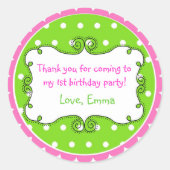 Gepersonaliseerde Doodle Lijst Stickers (Voorkant)