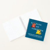 Gepersonaliseerde DOODLES EN CARTOONS Kikkers Sket Notitieboek (Binnen)