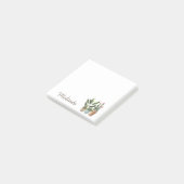 Gepersonaliseerde, door meisjes aangedreven Plante Post-it® Notes (Schuin)