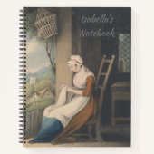 Gepersonaliseerde douanenaam Volledige Grootte 8,5 Notitieboek (Voorkant)