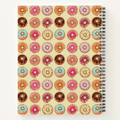 Gepersonaliseerde Doughnut Pattern Recept Notitieb Notitieboek (Achterkant)