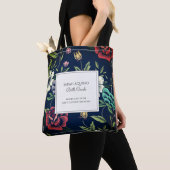 Gepersonaliseerde Doula vroedvrouw Bloemen Canvas  Tote Bag (Dichtbij)