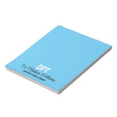 Gepersonaliseerde DPT Doctor of Physical Therapy G Notitieblok (Linkerzijde)