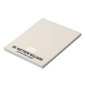 Gepersonaliseerde DPT Doctor of Physical Therapy G Notitieblok (Linkerzijde)