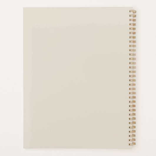 Gepersonaliseerde DPT Doctor of Physical Therapy G Planner (Achterkant)