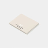 Gepersonaliseerde DPT Doctor of Physical Therapy G Post-it® Notes (Schuin)