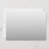 Gepersonaliseerde draaien 40 aangepaste foto verja kaart (Achterkant)