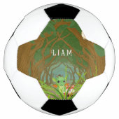 Gepersonaliseerde draak en vriend voetbal (Voorkant)