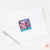 Gepersonaliseerde draak stickers kleurrijk (Envelop)