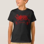 Gepersonaliseerde draak T-shirt van kind (Voorkant)