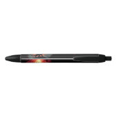 Gepersonaliseerde Dragon-naam Zwarte Inkt Pen (Achterkant)