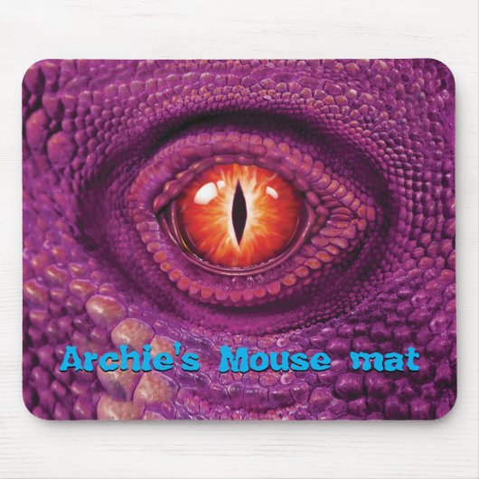 Gepersonaliseerde Dragon's Eye mousemat Muismat (Voorkant)