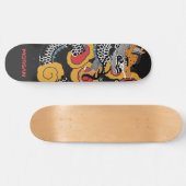 Gepersonaliseerde drakenskateboard persoonlijk skateboard (Horizontaal)