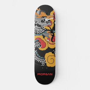 Gepersonaliseerde drakenskateboard persoonlijk skateboard