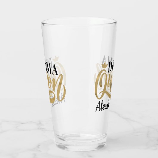 Gepersonaliseerde drama Queen Glas (Links)