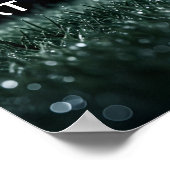 Gepersonaliseerde dramatische golfbal poster (Hoek)