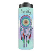 Gepersonaliseerde Dreamcatcher Thermosbeker (Voorkant)