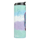 Gepersonaliseerde Dreamcatcher Thermosbeker (Gedraaid links)