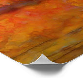 Gepersonaliseerde "Dreamscape Awakening - Abstract Poster (Hoek)